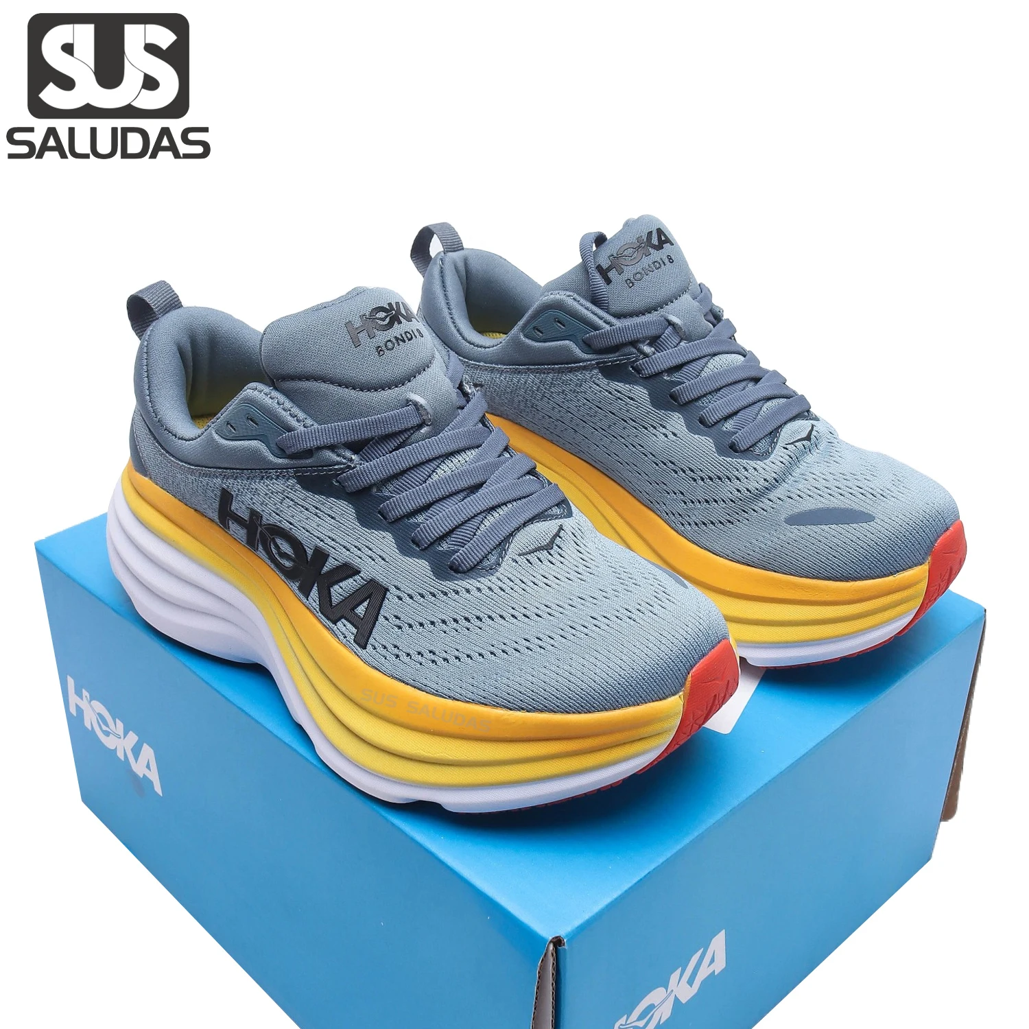 

Men Running Shoes Light Comfort Walking Casual Sports Mesh HOKA Bondi 8 Sneakers Work Gym Non Slip Tennis Cross Trainer Shoes