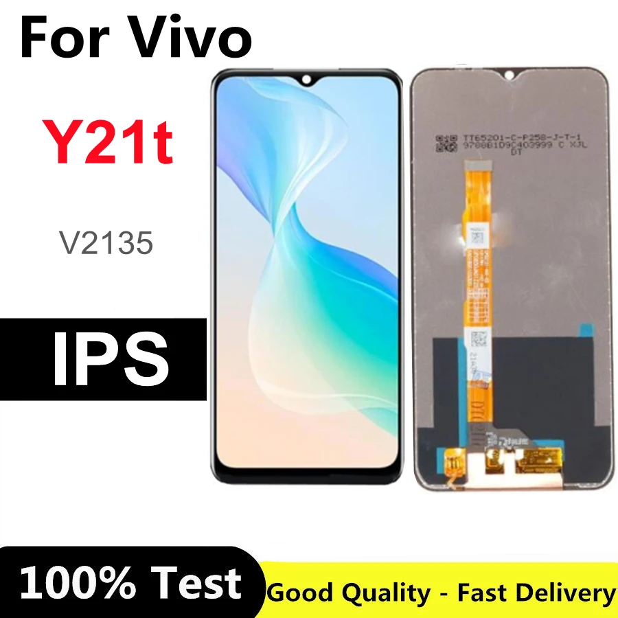 

6.51'' For vivo Y21t V2135 LCD Display Touch Screen Digitizer Assembly for Vivo V2135 Y21T LCD
