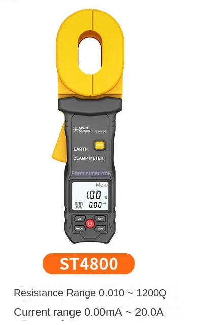 

SMART SENSOR ST4100 Цифровой измеритель сопротивления заземления