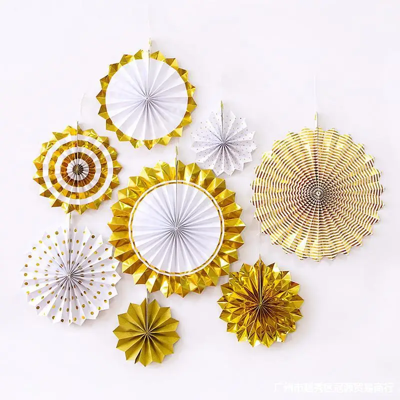 

LuanQI 6 шт./компл. красочная круглая салфетка подвесной Розовый Фиолетовый Зеленый бумажный веер для вечерние ринки на день рождения Свадебны...