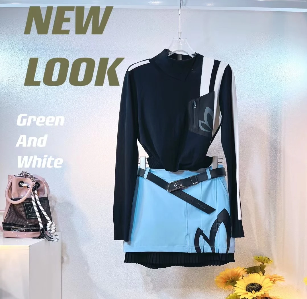 

2022 New Golf Clothing Ladies Spring/Summer Fashion All-Match Sports Lace Skirt Pants Korean Version Fashion Slim
