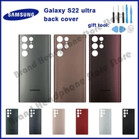original samsung galaxy s22 ultra battery back cover door rear glass housing case for galaxy s22ultra