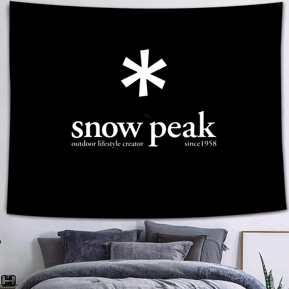 

Large Size Nordic Snow Peak Backgound Decor Cloth 3D Printed Hanging Tapestry Hippie Throw Rug Blanket Covering Fabric