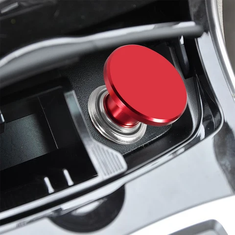 Автомобильный прикуриватель, кнопка для не курить, замена автомобильного прикуривателя, нагреватель 12 В, кнопка, подходит для большинства автомобильных транспортных средств
