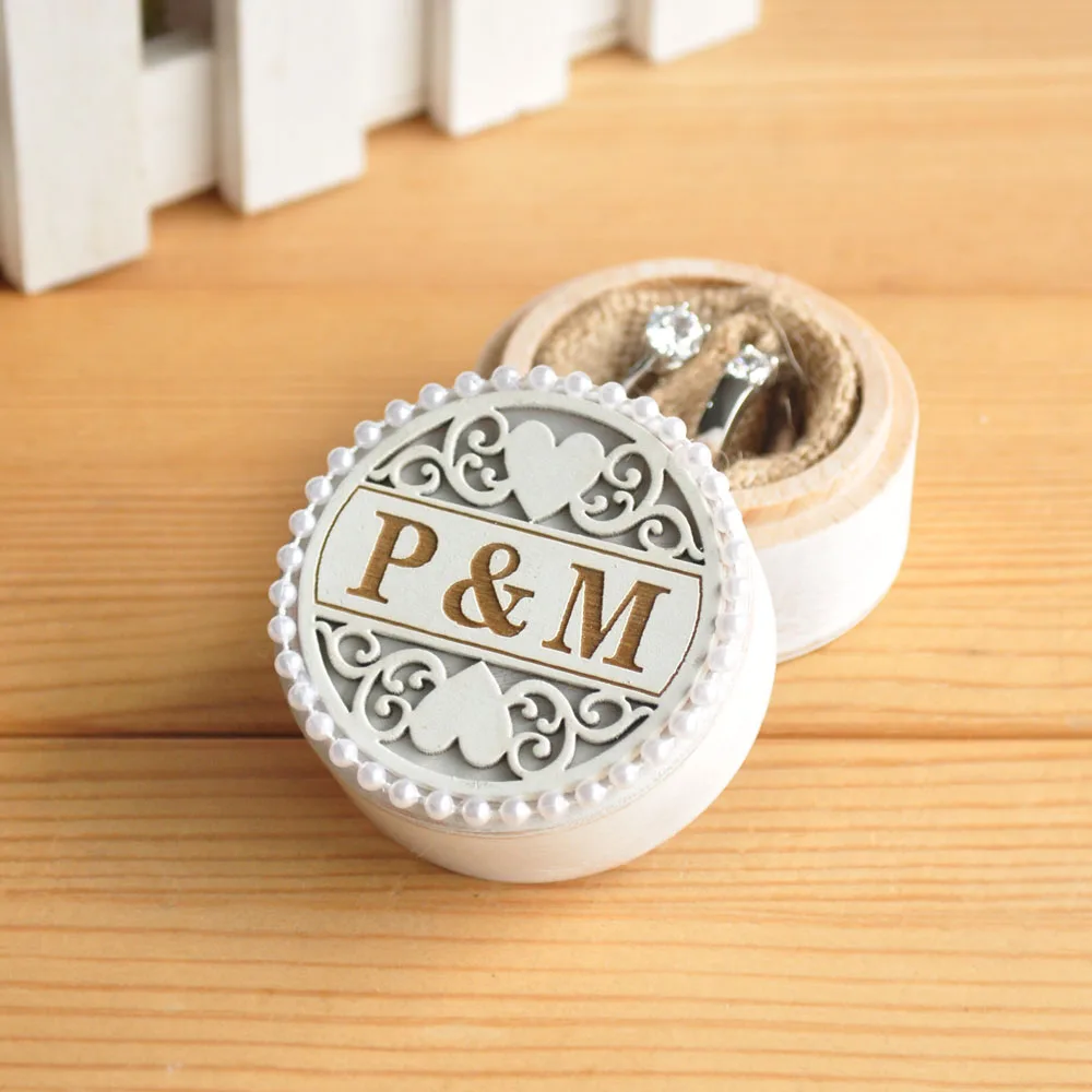 

Personalized Wedding Ring Box Engagement Box Rustic Ring Box Wooden Jewelry Box Wedding Ring Holder Keepsake Box Bridal Gift