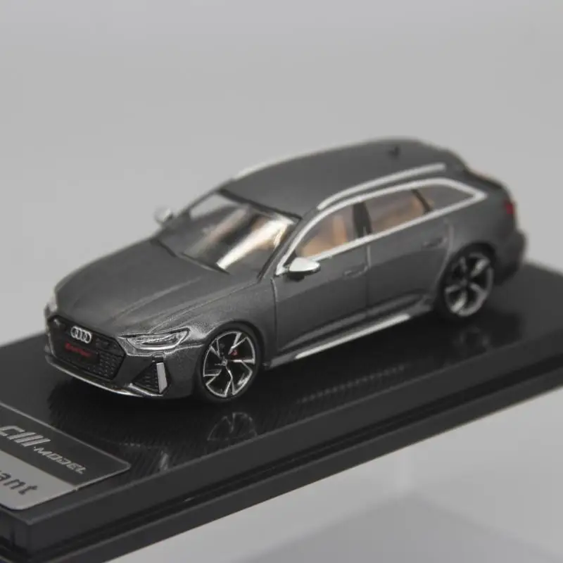 

CM Model 1:64 RV sports car model RS6 crock pot 4th generation C8 station wagon 5G suitable for Audi A6 decoration gift