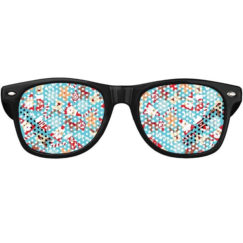 

Christmas pattern texture Glasses team bride Holiday Glasses kids sunglasses girls Birthday women Party men Beach Eyeglasses