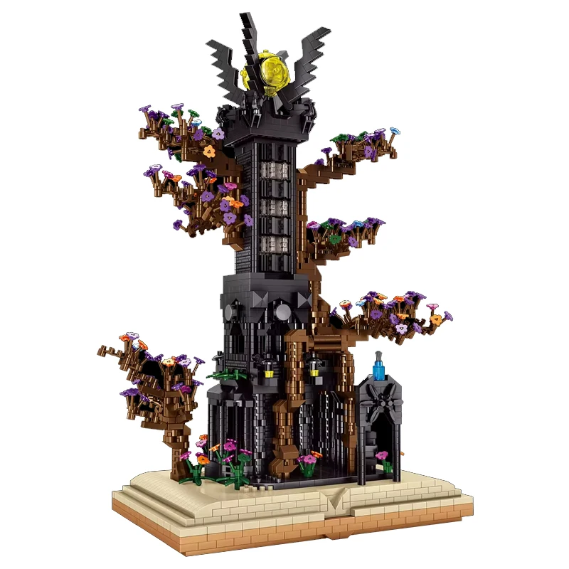 Фильм Волшебный Гастл на Книге Кольца Лорда Саурон Глаз Строительные Блоки Набор