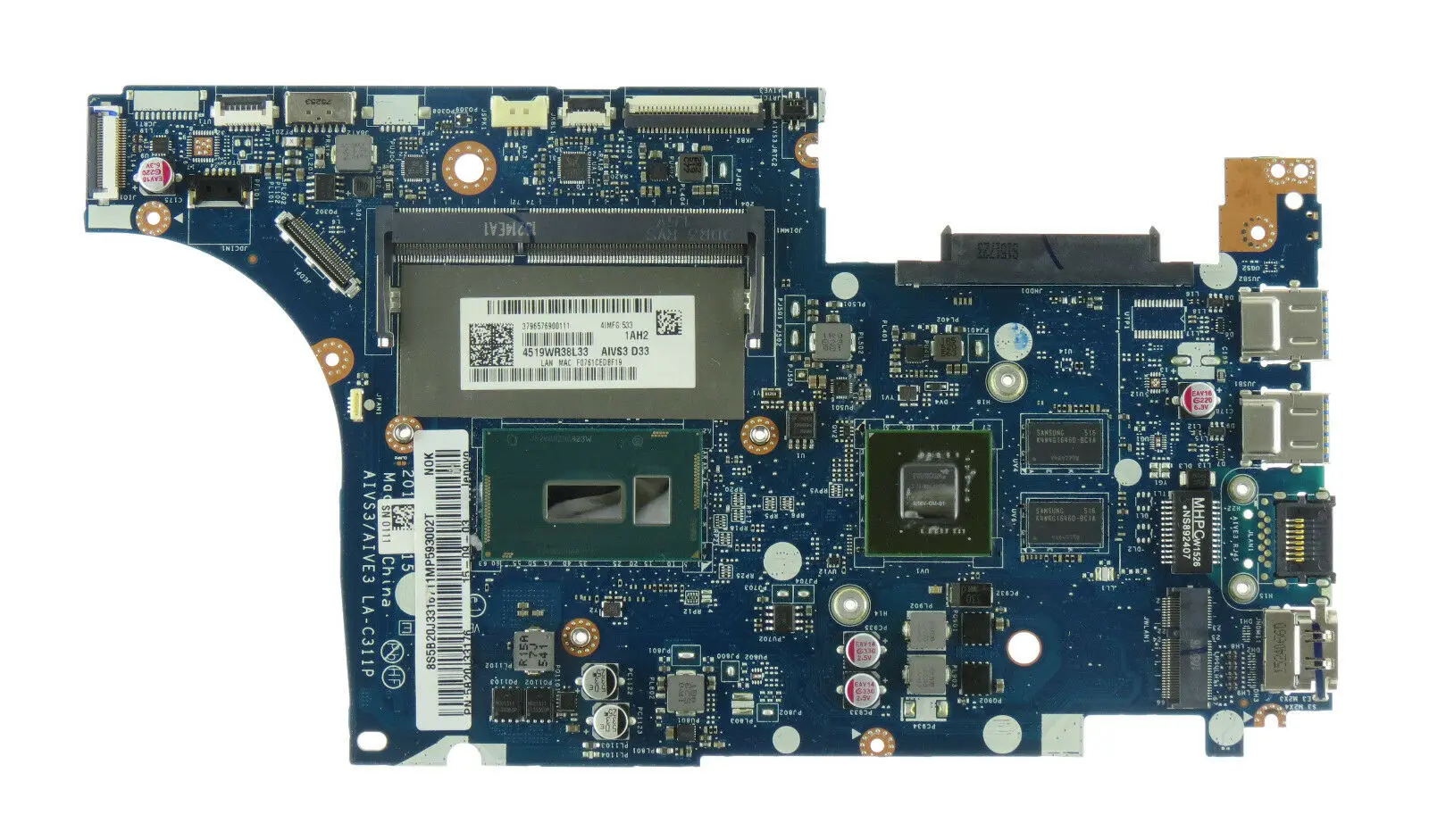 

Для материнской платы Lenovo U31-70 Core LA-C311P GeForce 920M 2 GB