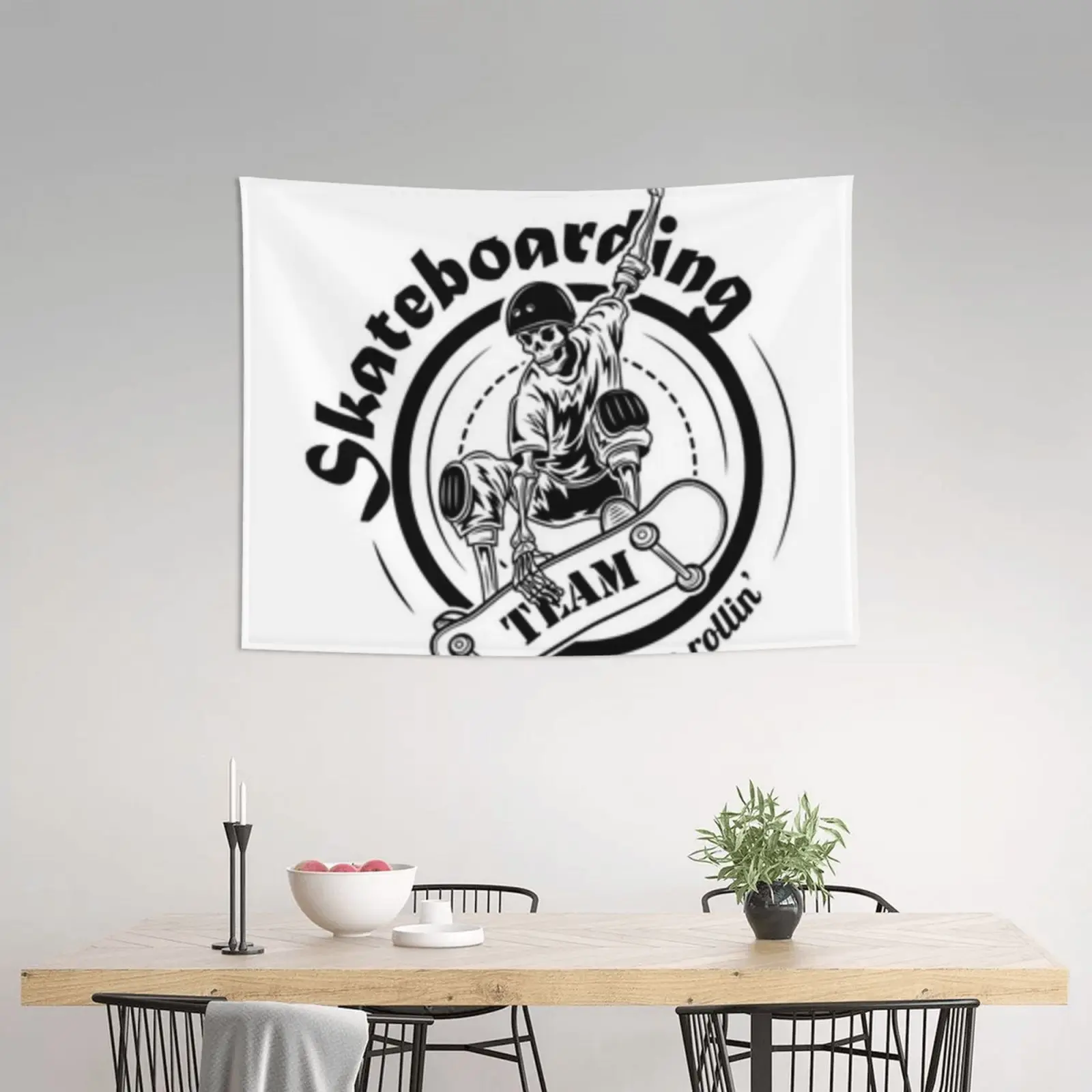 

Skull Tapestry Aesthetic Trippy Tapestry Wall Hanging Room Decor Hippie Wall Tapestry Wall Decorations for Bedroom Aesthetic