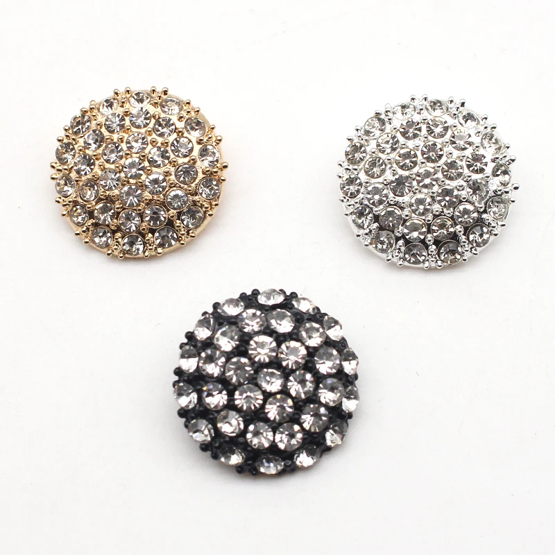 5 шт./партия, алмазные пуговицы, 25 мм