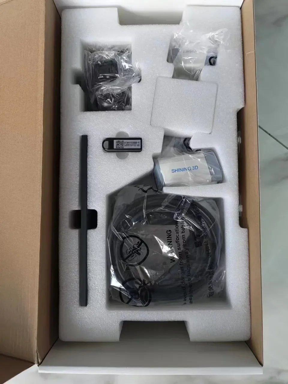 Высокоточный промышленный лазерный сканер с синим светодиодным светом 3D-сканер