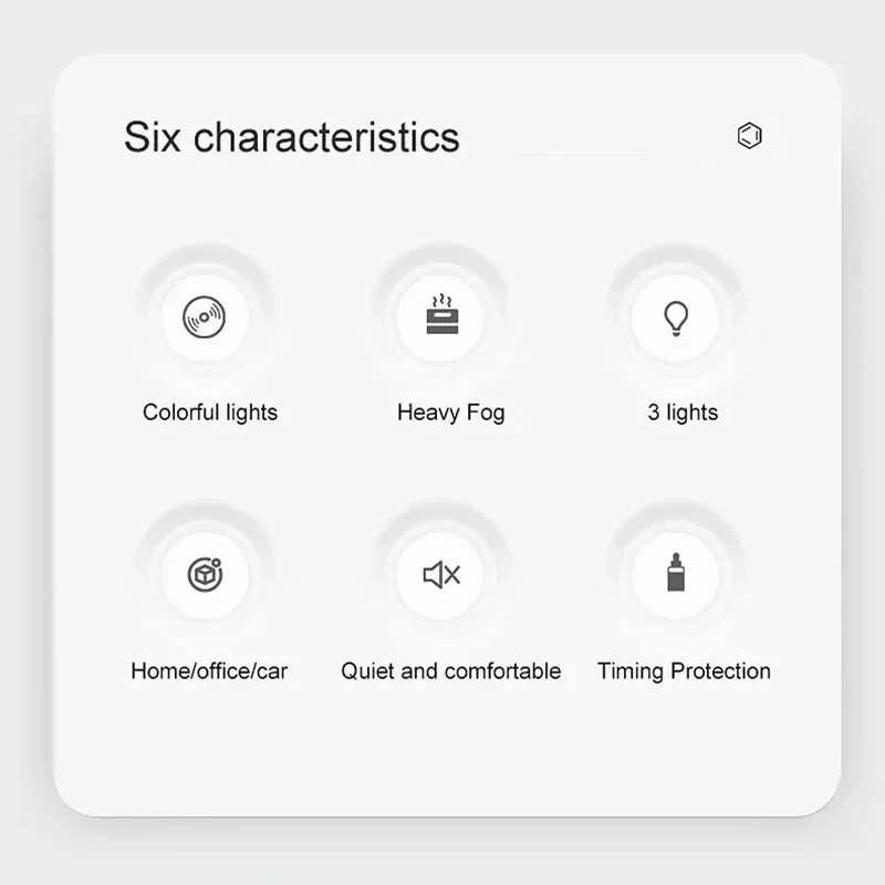 Увлажнитель воздуха Xiaomi Youpin компактный настольный с питанием от Usb и ночником 260