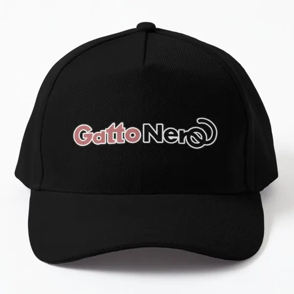

Neo The World Ends With You Gatto Nero Baseball Cap Hat Black Fish Boys Mens Summer Outdoor Solid Color Czapka Sport Printed