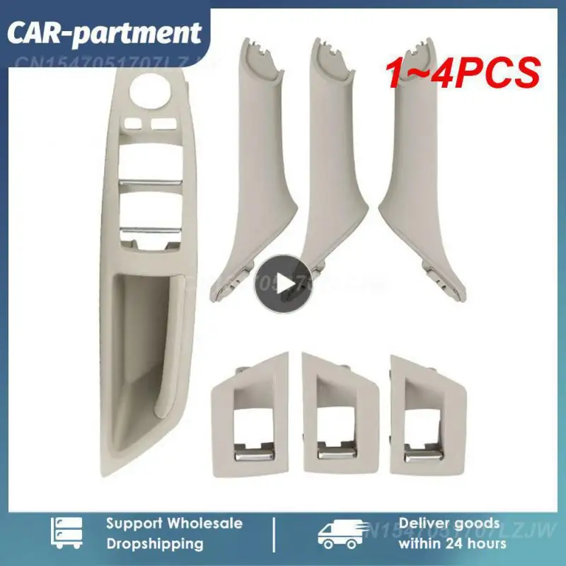 

1~4PCS Car Interior Plastic Door Armrest Window Switch Panel Pull HandleSet For 5 Series F10 F11 F18 520i 523i 525i 528i