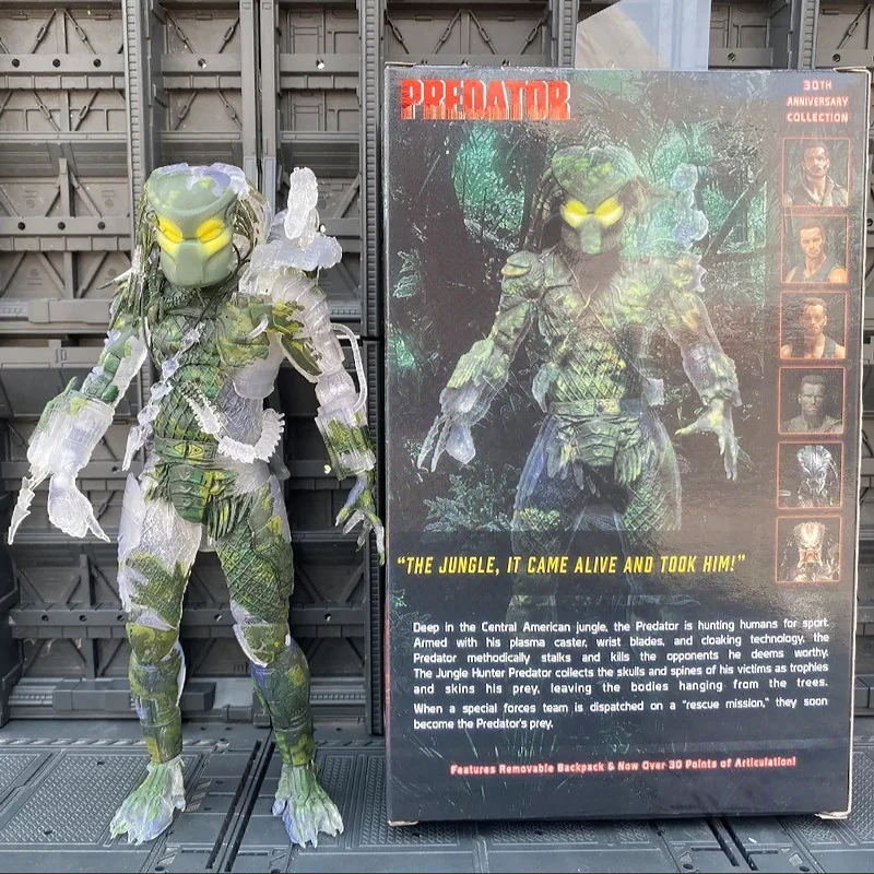 В наличии Neca Predator P1 предродитель Jungle Hunter 2 0 Супер роскошная версия 7-дюймовая