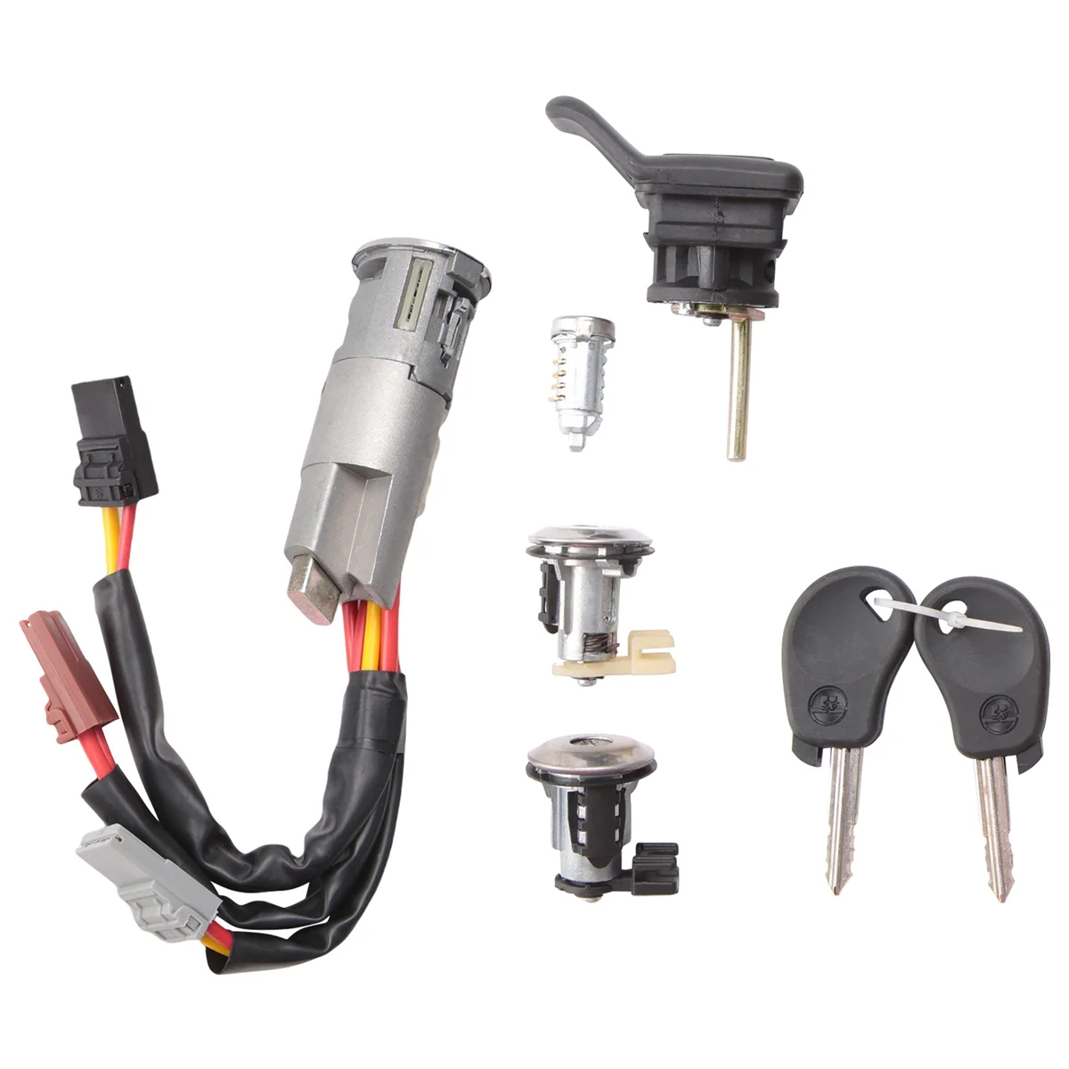 Автомобильный Дверной замок цилиндр переключатель зажигания задняя дверь