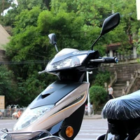 2pcspair motorcycle mirror scooter e bike rearview mirrors electrombile back side convex mirror 8mm specchietto retrovisore