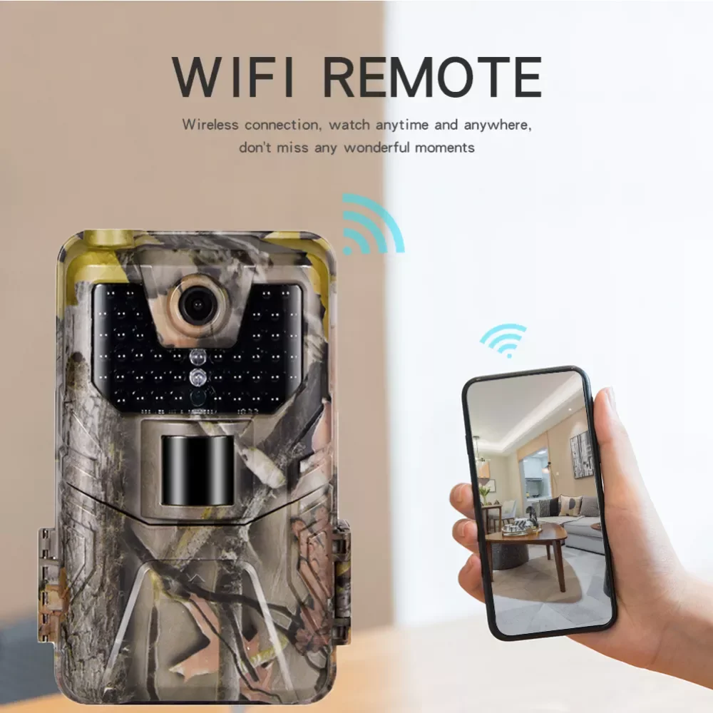 

Фотокамера с функцией ночного видения, Wi-Fi, Bluetooth, 30 МП