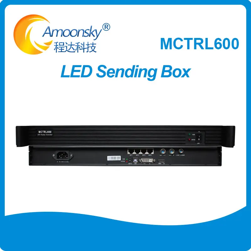 

MCTRL600 Full Color LED Sending Box External Sender Box Independent Controller Max Support 1920×1200 Resolution