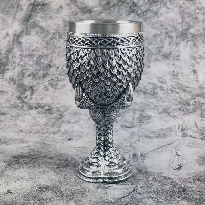 

200-300 мл креативный 3D Кубок из нержавеющей стали пивная кружка бокал для вина чашка в виде дракона чашка с когтями дракона домашний декор для бара мужские рождественские подарки