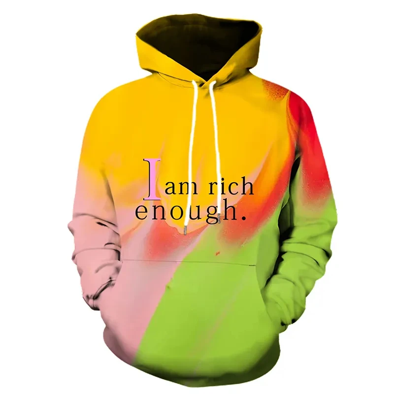 

Gradual Change Colourful Hoodies Men Women Harajuku Fashion Clothes 3D Print Boy Girl Long Sleeve Pullovers Bandhnu Art Hoodie