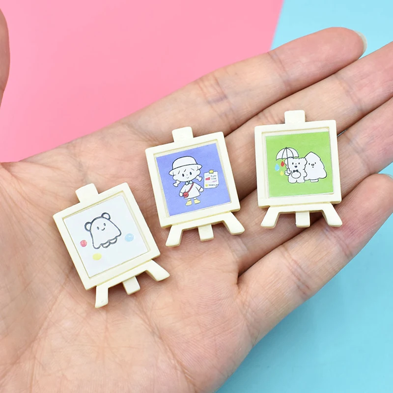 

Кукольный домик, полимерная мини-доска для рисования, игрушка, декоративная модель, «сделай сам», аксессуары для телефона, украшение для дом...