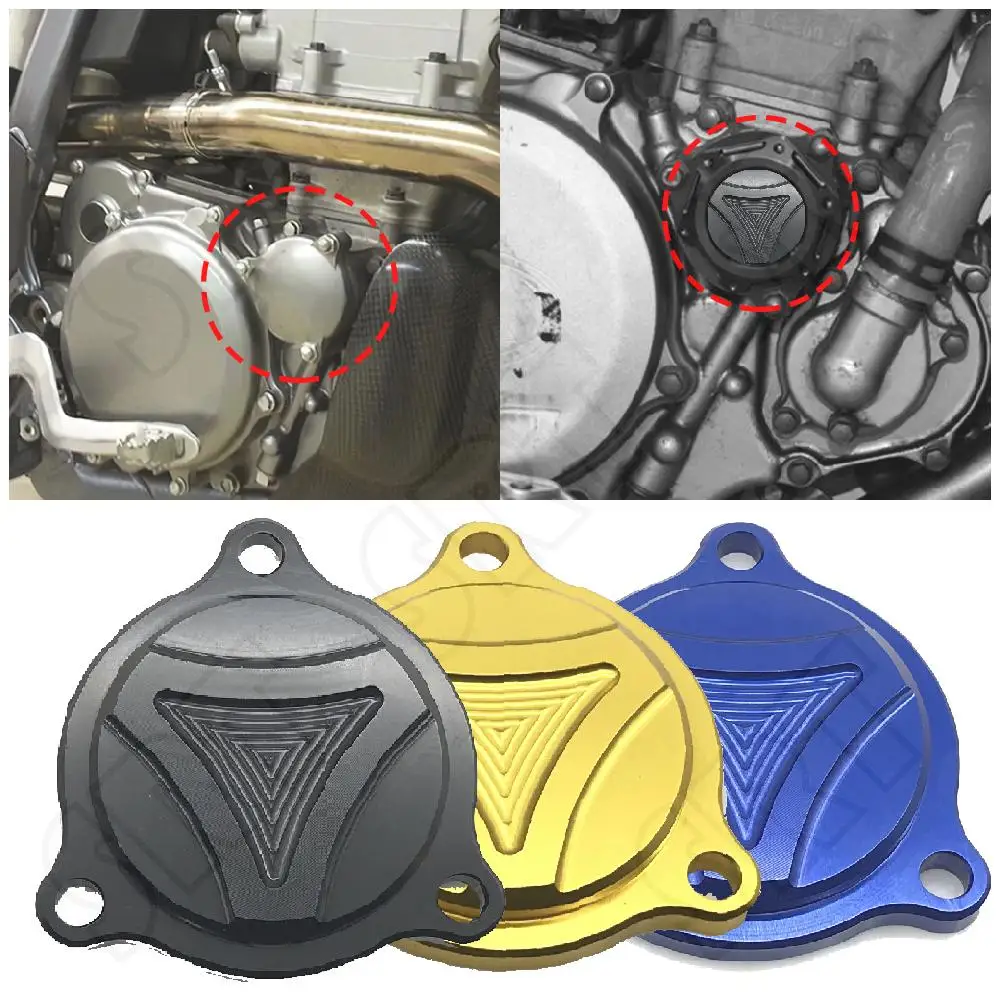 Fits for Suzuki DR-Z 400 400S 400E 400SM DRZ400S DRZ400E DRZ400SM 2000-2021 Motocross Engine Oil Filter Decorative Cover