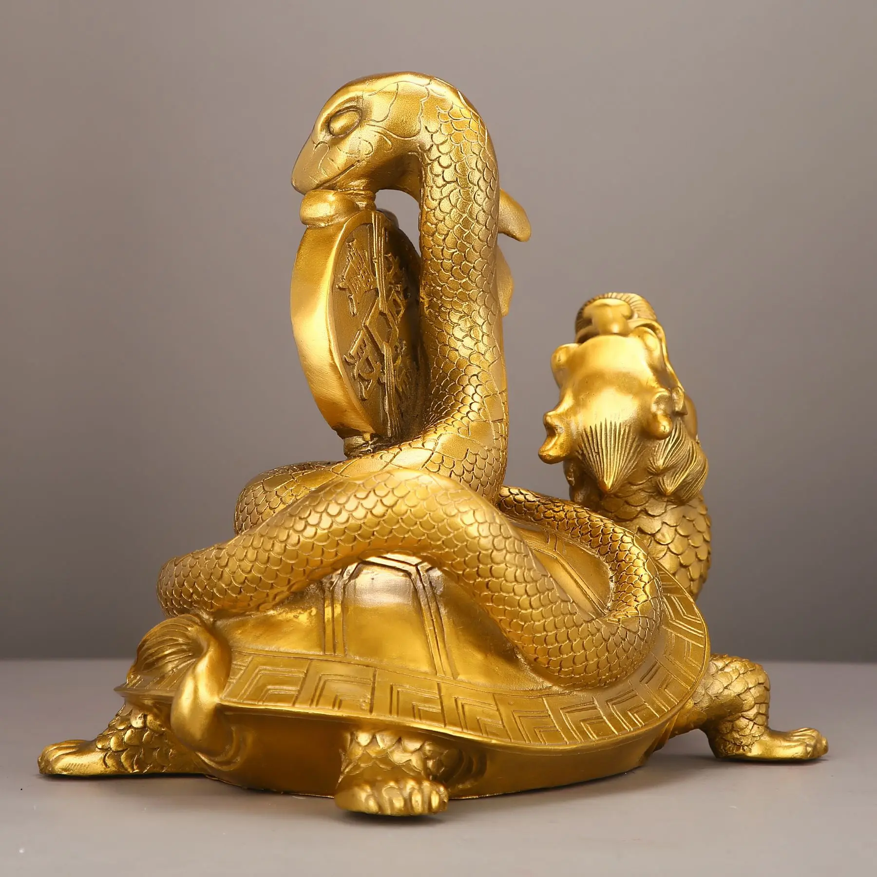 Медное украшение для денег Xuanwu