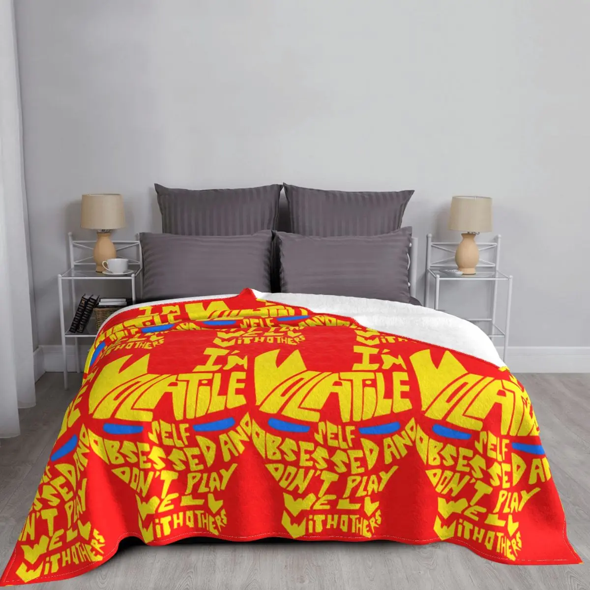 Летучий.. Одеяло Marvel Iron Man флисовое бархатное всесезонное милое супер теплое