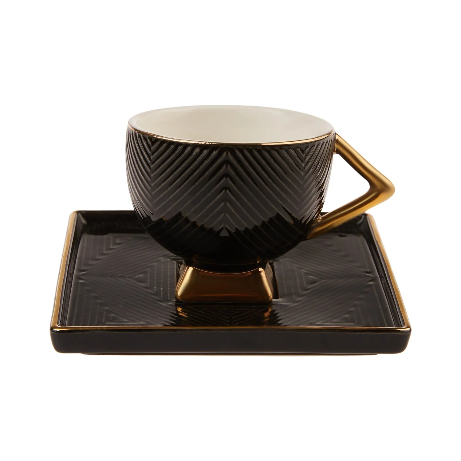 Karaca арт-деко черный цвет 2 индивидуальности | Дом и сад