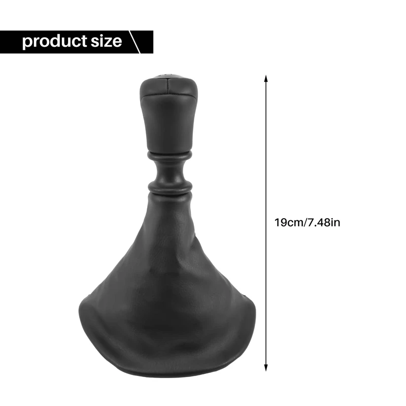 Ручная 6-скоростная ручка переключения передач головка рычага гандбол с ботинком