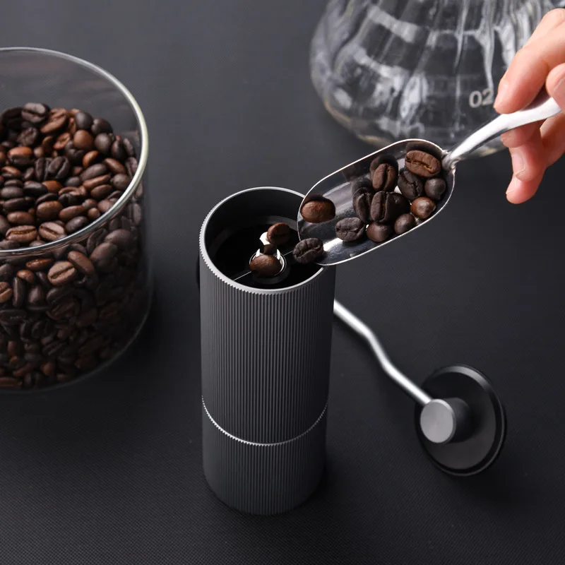 

Hot Coffee Grinder Portable Manual Coffee Mill 402 Stainless Steel Burr Adjustable Special Burr 25g Coffee