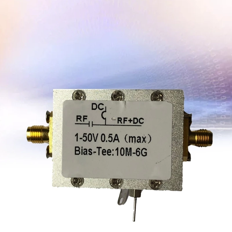 

Широкополосный радиоусилитель, анализатор спектра, микроволновый коаксиальный смещение, 10 МГц-6 ГГц, тройник смещения, модуль