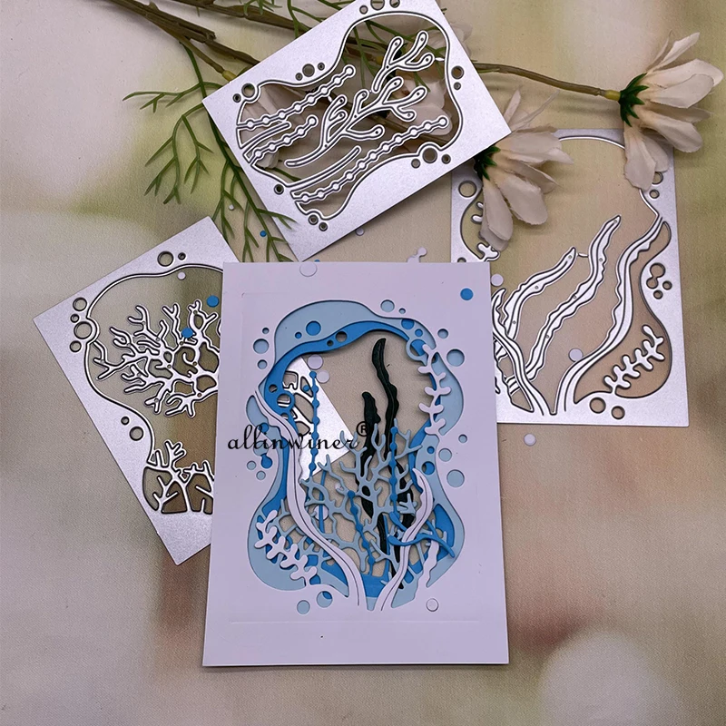 

Geometry and christmas tree Metal Cutting Dies for DIY Scrapbooking Album Paper Cards Decorative Crafts Embossing Die Cuts