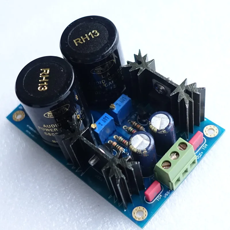 

WEILIANG аудио LM317/LM337 + TL431 линейная регулируемая плата модуля питания