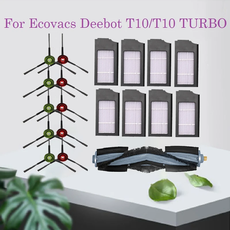 

Комплект аксессуаров для робота-пылесоса Ecovacs Deebot T10, Сменные Запчасти, основная сторона, фильтр НЕРА, 19 шт.