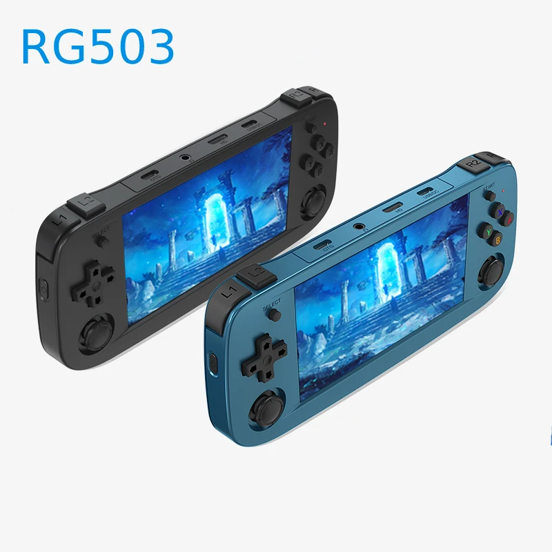 

Консоль игровая портативная рk3566 с OLED-экраном 4,95 дюйма и поддержкой Bluetooth