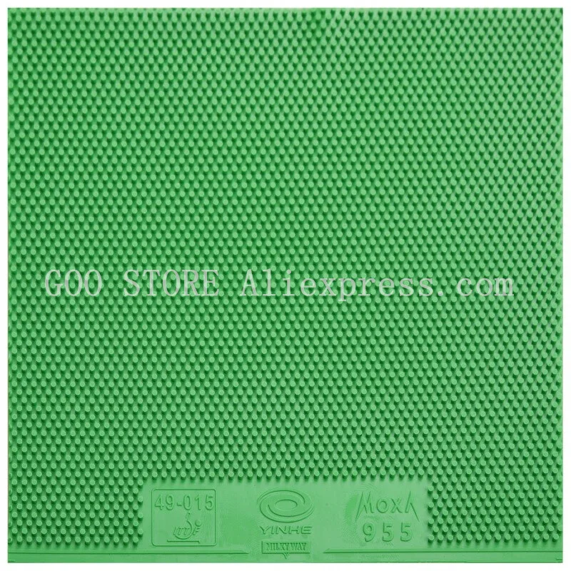 Фото YINHE 955 Green Blue Pips-Long Galaxy Накладка резины для настольного тенниса OX Оригинальная резина для пинг-понга YINHE №4