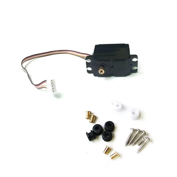 

Rc Car Metal Gear Servo Analog 5 Wire Copper Teeth Model Car Steering Control Servo 19g Replacement Parts
