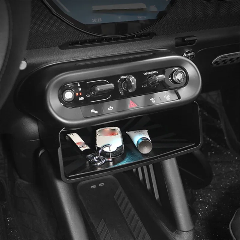 Для Mini Cooper E SE J01 EV J05 Aceman 2024 2025 ящик для хранения центрального управления
