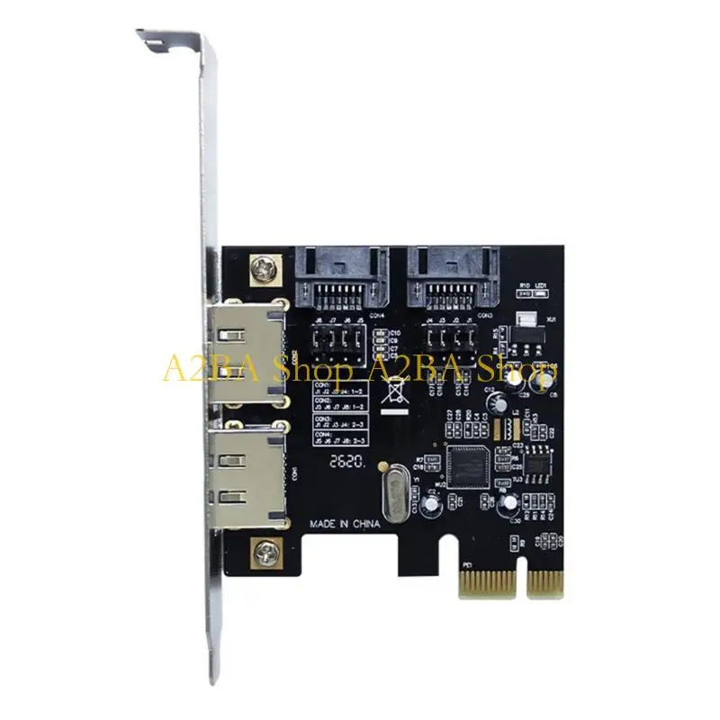 Фото Высокая производительность A2BA ASM1061 PCIe к карте адаптеров SATA3.0 eSATA для систем №4