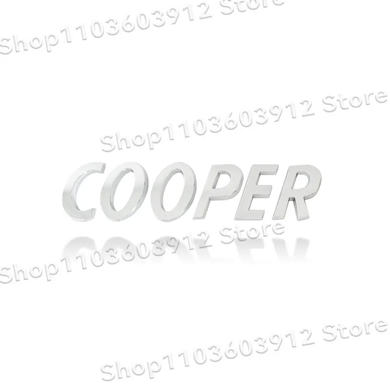 

3D металлический Стайлинг автомобиля Cooper S/Cooper D/Cooper SD эмблема боковое крыло задний багажник наклейка для Mini JCW Clubman R55 R56 R60 F55