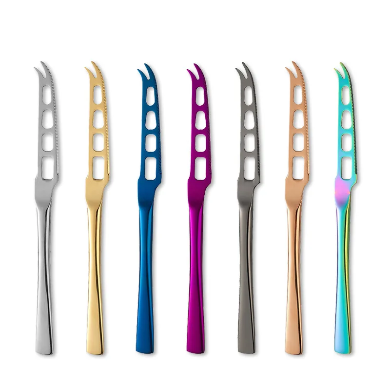 

20 шт. нож для сыра из нержавеющей стали в западном стиле резак для сыра и масла столовая посуда нож для хлеба шпатель для крема зеркальная полировка