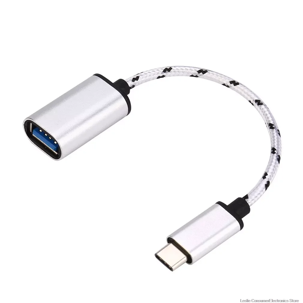 

18 см Type-C OTG адаптер кабель USB 3.1 Type C папа к USB 3,0 A мама OTG кабель для передачи данных адаптер NK-Shopping