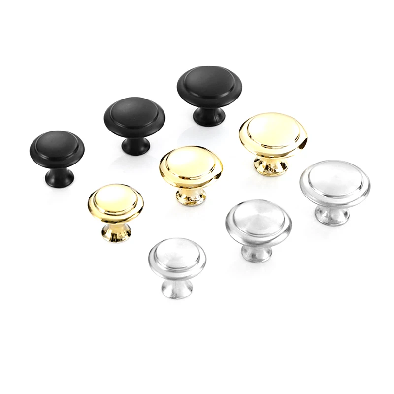 2 шт. круглые ручки для дверей шкафов из нержавеющей стали