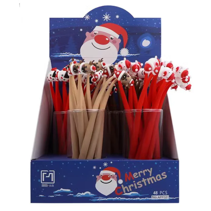 

12/48 шт., силиконовая ручка для экзамена, 0,5 мм