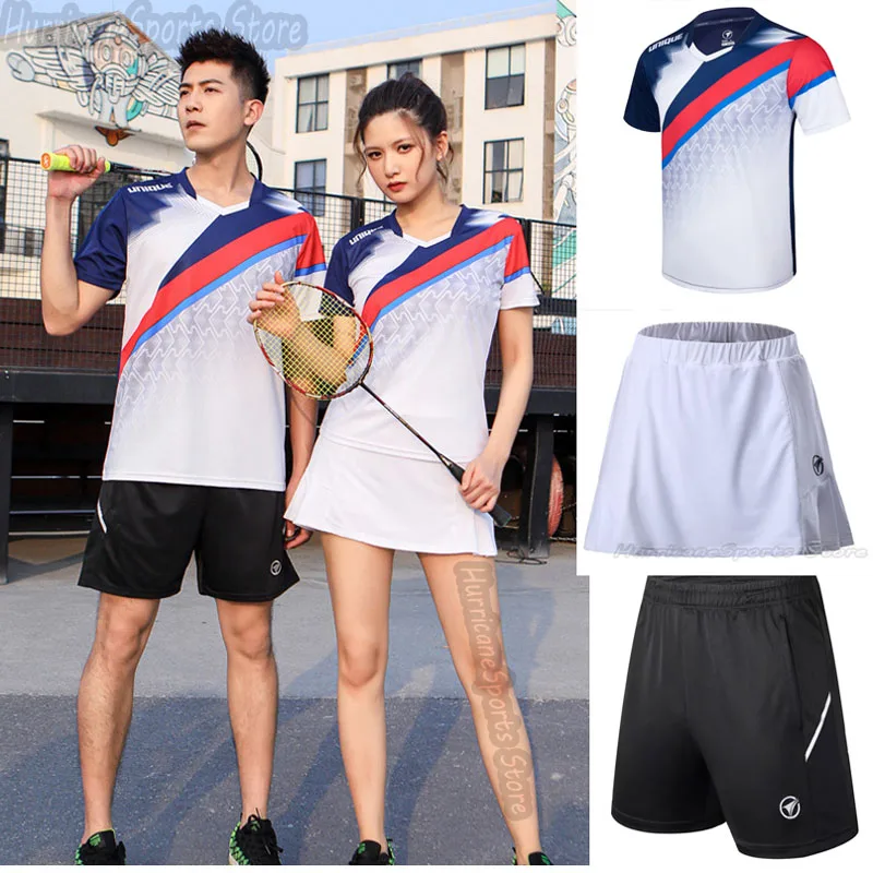 

Новые теннисные рубашки для мужчин, женщин, мужчин и детей, футболки для бадминтона для мужчин, футболки для настольного тенниса, для девоче...