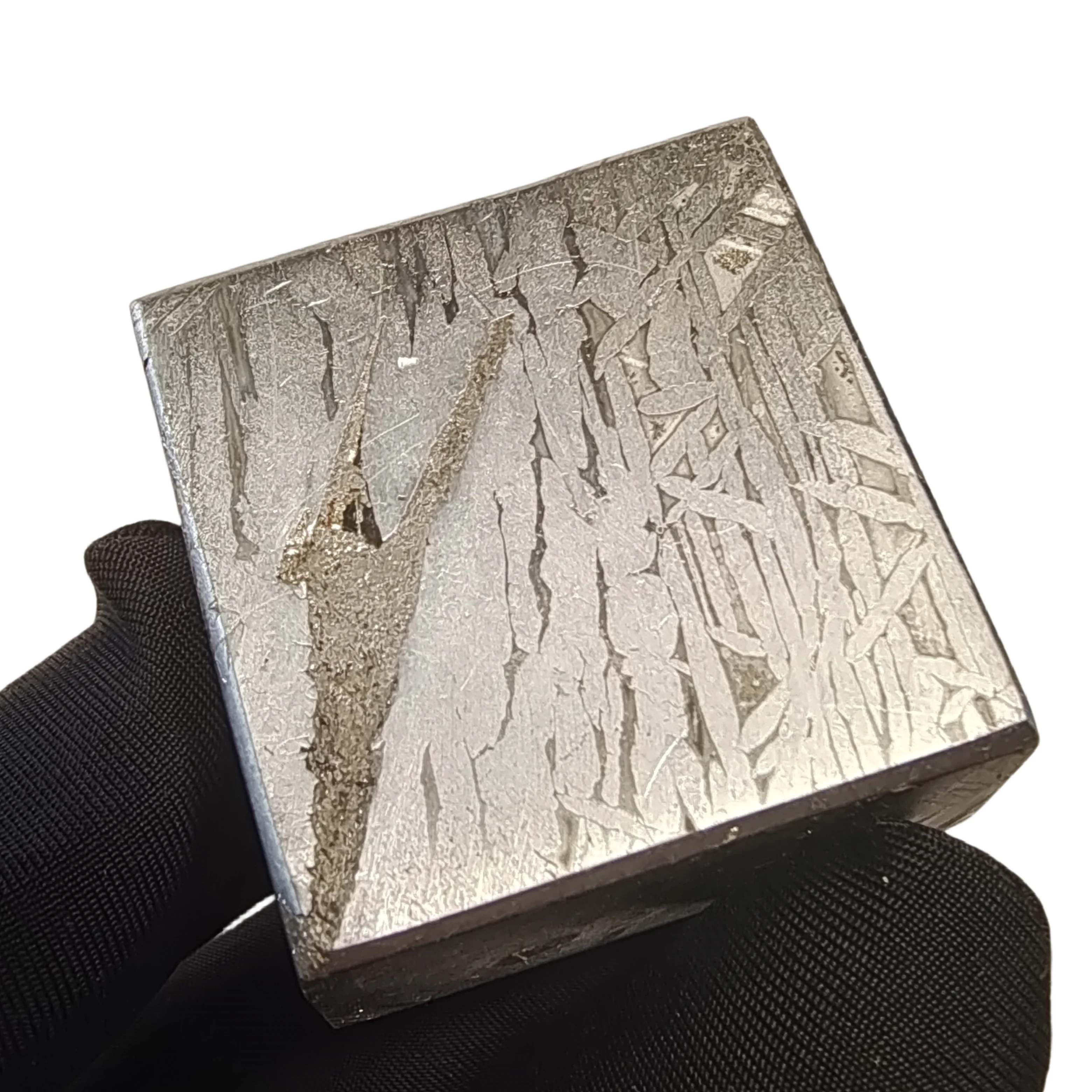 117 6 г ломтик метеорита Muonionalusta образец натурального железного коллекция -TC593