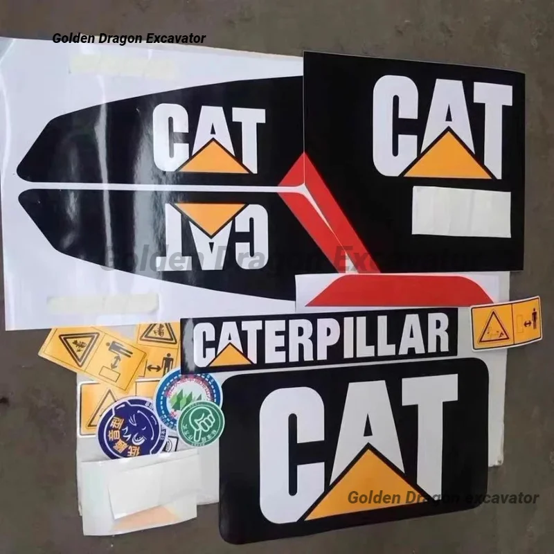 Автомобильная наклейка для экскаватора Caterpillar Cat Cat320b/c/d306/307/308/c/d/e
